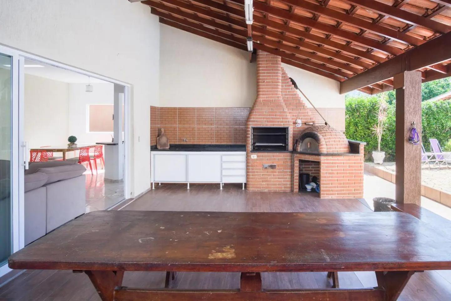 Paraiso Do Alexandre Para 15 Hospedes Caraguatatuba Bagian luar foto